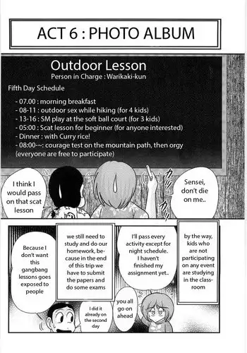 [Kamitou Masaki] Manami Sensei no Kougaigakushuu Ch. 6 | Manami Sensei's Outdoor Lesson Ch. 6 [English] [hong_mei_ling]
