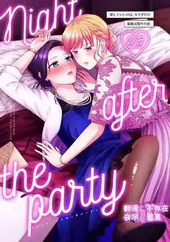 [Tabehoudai (Namaniku)] Night after party / Kekkonshiki Kaeri no Yoru [Chinese] [Dokiki汉化组] [Digital]